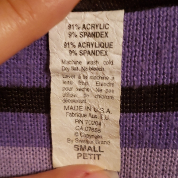 V neck thin sweater - Picture 2 of 3